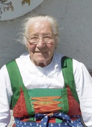 Portrait von Dora Gritsch, Sellrain