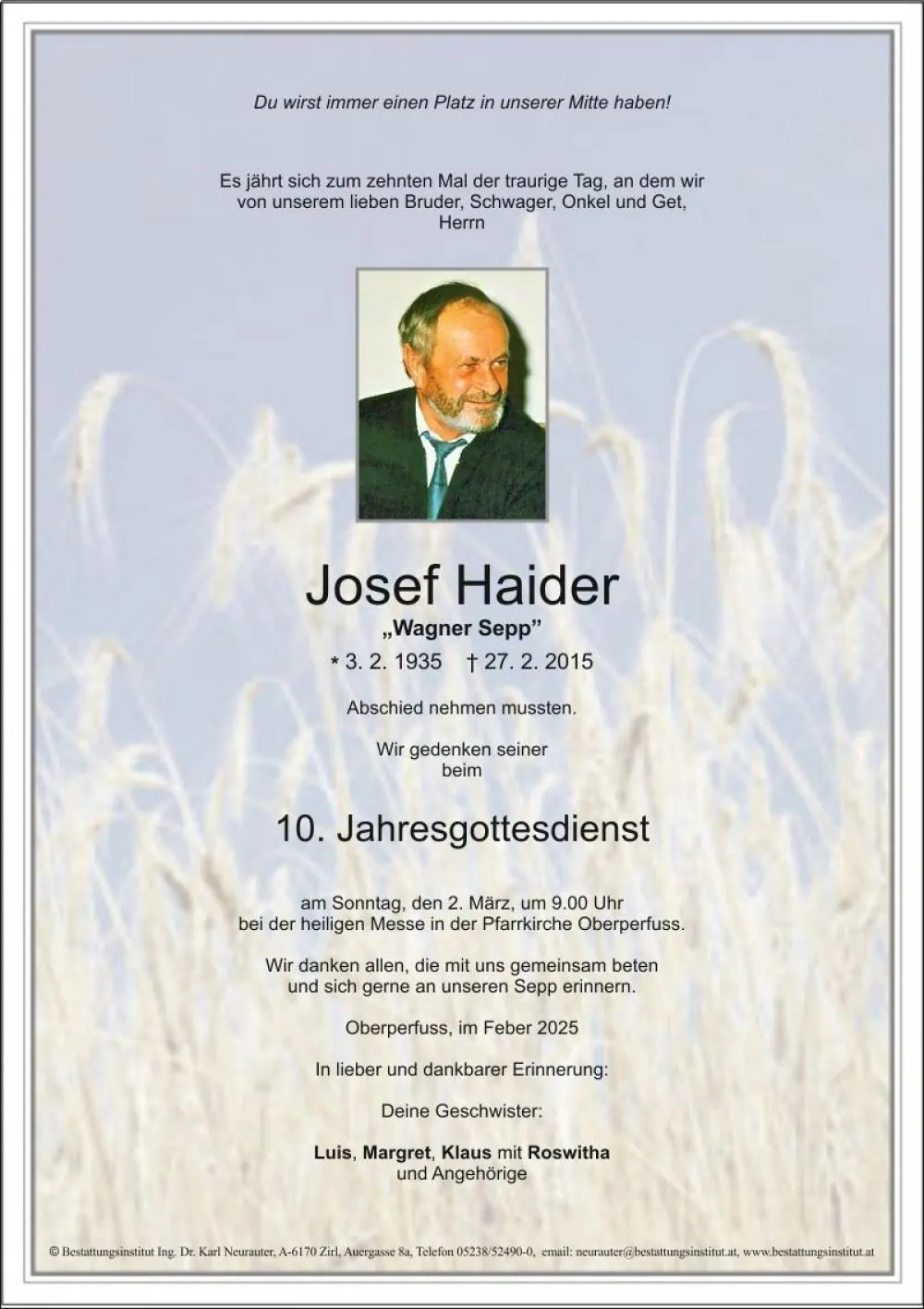 Jahrtag