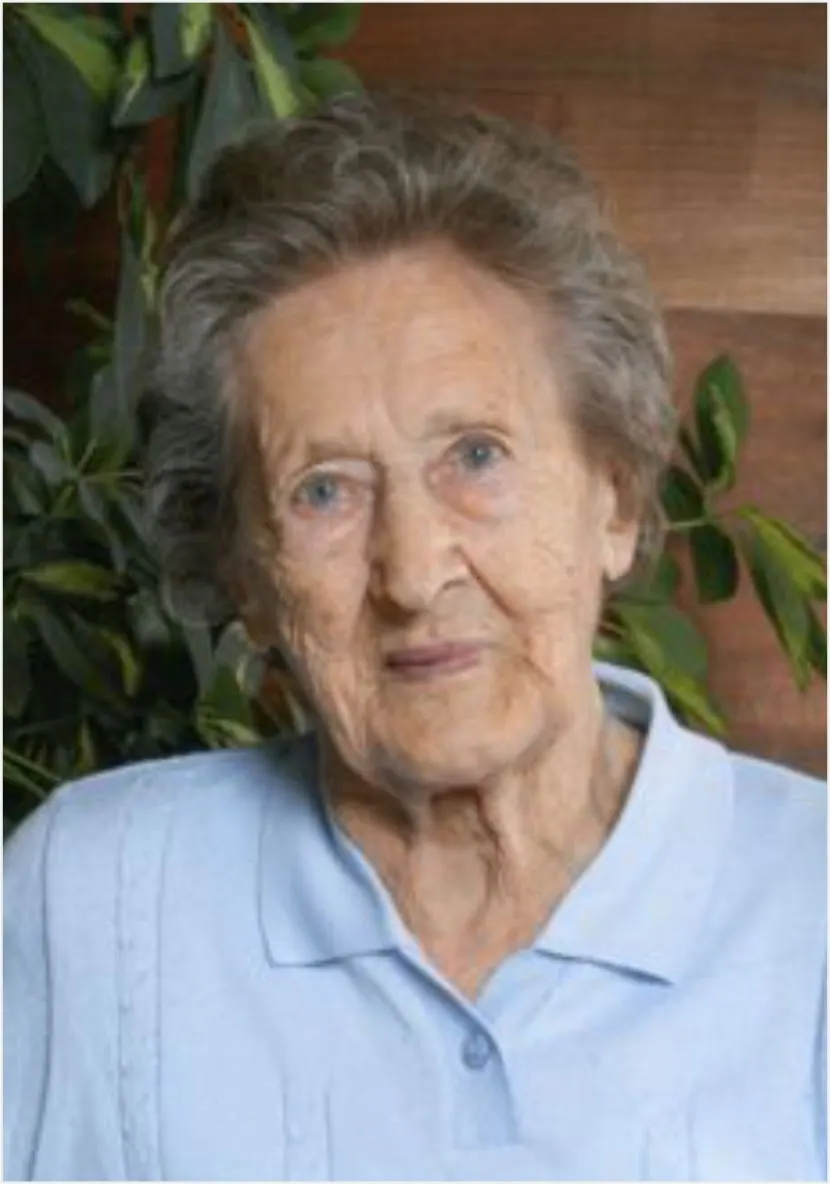 Porträt von Erna Hepperger