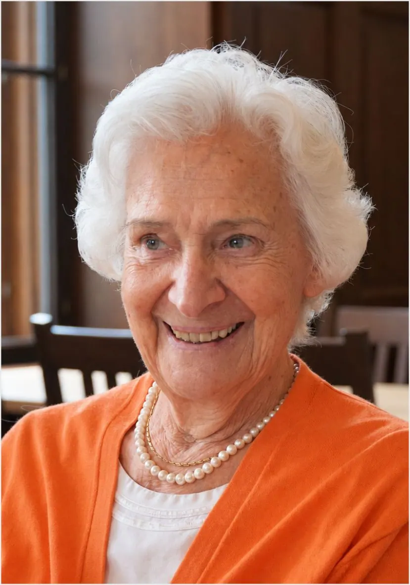 Portrait von Magda Bereuter, Flaurling