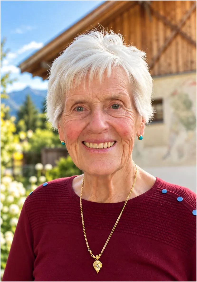 Portrait von Rosa Gspan, Zirl